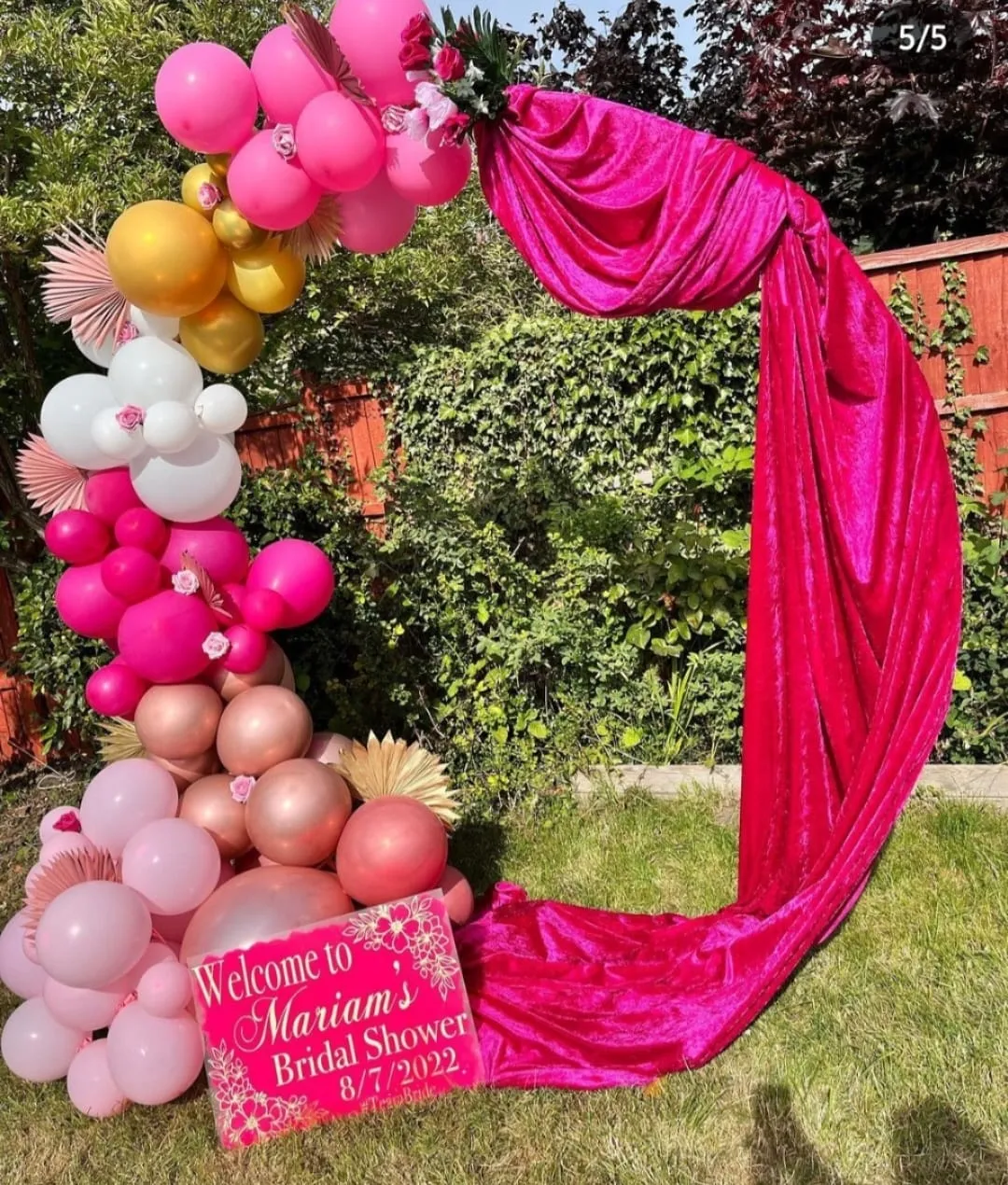Event styling balloons