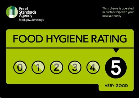 5 Star Food Hygiene Rating